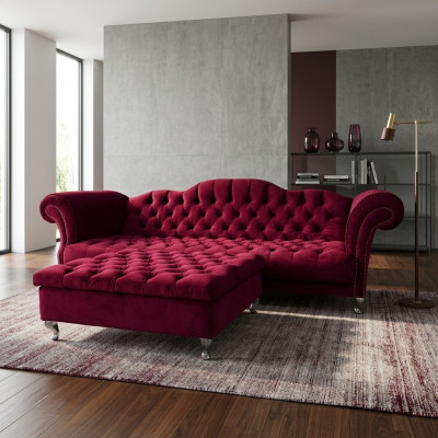 Chesterfield Sofa Sofá tapizado de diseñador Sofás Garnitur Sofá SLIII Sofá №53