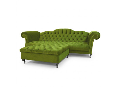 Sofá Chesterfield Tapizado Diseñador Sofá Sofás Conjunto Sofá SLIII Sofá №57
