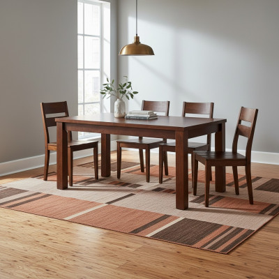 Mesa mesa de comedor mesa de madera XXL mesa de conferencias extensible 90X140 140X210cm