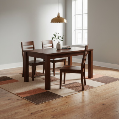 Mesa Mesa de comedor Mesa de madera XXL Mesa de conferencia 90x170cm Extensible 170x250cm