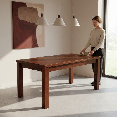 Mesa Mesa de comedor Mesa de madera XXL Mesa de conferencia 100x250cm / 250x350cm