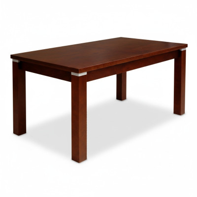 Mesa de comedor extensible de madera de tamaño XXL 80x120cm, mesa extensible de 80x160cm.