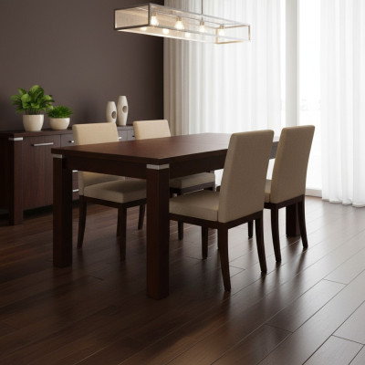 Mesa Mesa de comedor Mesa de madera XXL Mesa de conferencia Extensible 80X140cm 140X180cm
