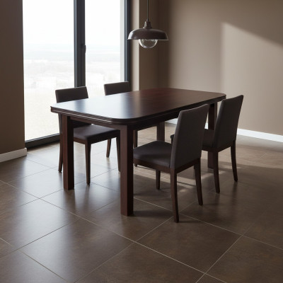 Mesa Mesa de comedor Mesa de madera XXL Mesa de conferencia extensible 90x160cm 160x240cm