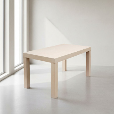 Mesa Mesa de comedor Mesa de madera XXL Mesa de conferencia 90 x 160 cm Extensible 160x210 cm