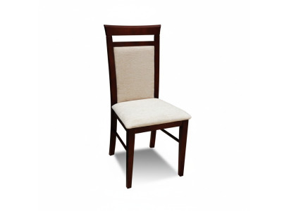 Madera maciza SILLA DE MADERA DISEÑADOR Blanco SILLA DE COMEDOR CLÁSICA DECORATIVA