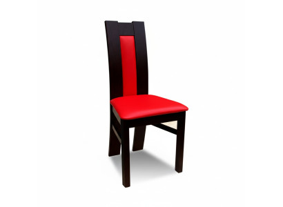 MADERA MACIZA SILLA DISEÑO ROJO SILLA SILLA DE COMEDOR CLÁSICA DECORATIVA
