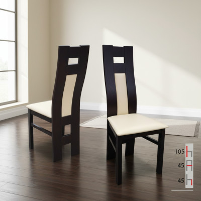 MADERA MACIZA Blanco SILLA MADERA SILLA DE DISEÑO SILLA DE COMEDOR MODERNA DECORATIVA