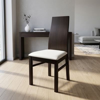 MADERA MACIZA NEGRO SILLA MODERNA SILLA DE DISEÑO PARA COMEDOR COCINA DECORATIVA