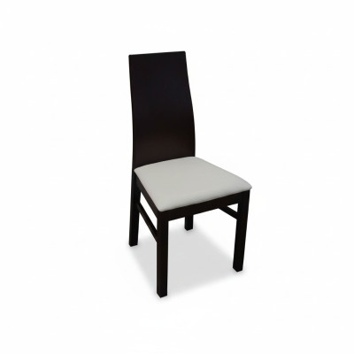 MADERA MACIZA NEGRO SILLA MODERNA SILLA DE DISEÑO PARA COMEDOR COCINA DECORATIVA