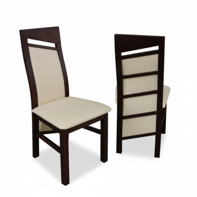 MADERA MACIZA SILLA MODERNA BLANCA DISEÑO SILLA DE COMEDOR DE COCINA DECORATIVA