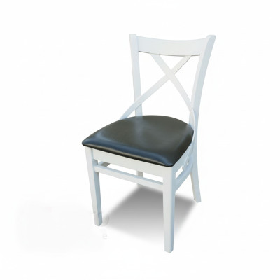 MADERA MACIZA SILLA DE MADERA DISEÑO MODERNO PLATA SILLA DE COMEDOR DECORATIVA DE COCINA