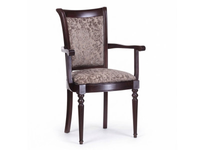 SILLA DE RESPALDO CLÁSICA DE MADERA MACIZA SILLA DE COMEDOR CLÁSICA MARRÓN SILLA DE OFICINA