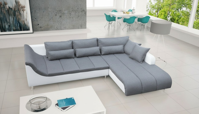 Sofá diseñador conjunto de sofá esquinero sofá acolchado esquina sofás tela salón