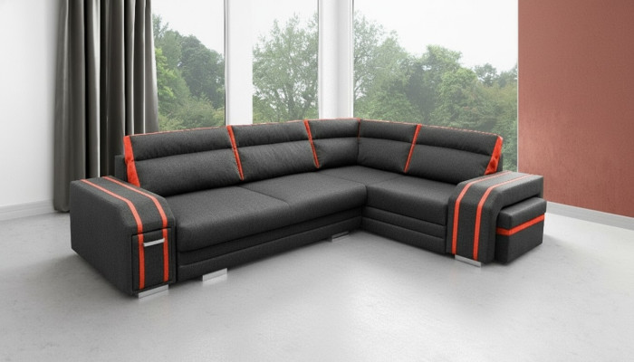 Sofá cama sofá diseñado con función de cama - almacenamiento de cama sofá esquinero sofás.