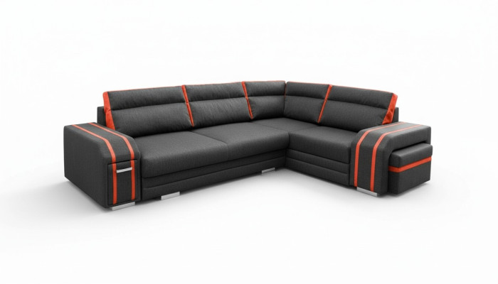 Sofá cama sofá diseñado con función de cama - almacenamiento de cama sofá esquinero sofás.