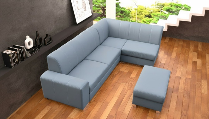 Sofá cama sofá de diseño con función de cama + almacenamiento de cama sofá esquinero sofá NUEVO
