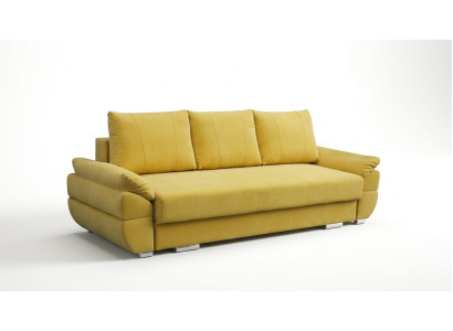 Sofá cama de 3 plazas con sofá plegable y función de cama con caja de almacenamiento incluida.