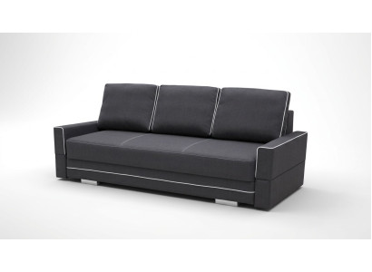 Sofá cama reclinable de 3 plazas con función de cama y compartimento para guardar ropa de cama Sofá cama plegable