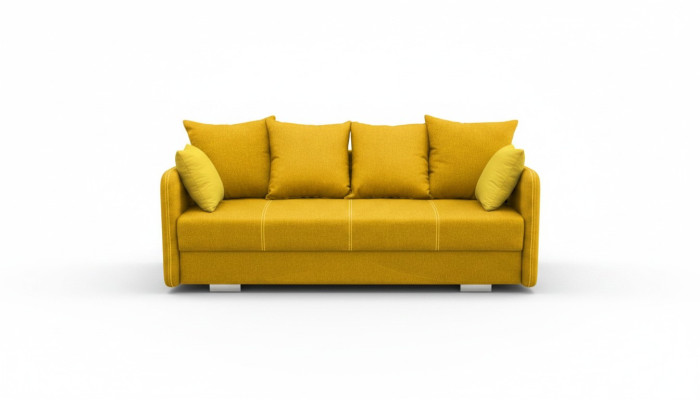 Sofá cama plegable de 3 plazas con función de cama y almacenamiento en cama. Sofá plegable.