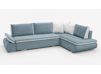 Sofá sofá cama Sofá de diseño con función de cama + compartimento de almacenamiento Sofá esquinero Sofá *NUEVO*