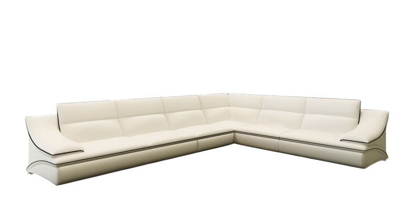 Sofá esquinero tapizado conjunto sofá paisaje salón asiento esquina textil cuero