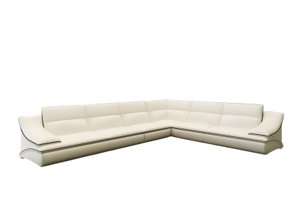 Sofá esquinero tapizado conjunto sofá paisaje salón asiento esquina textil cuero