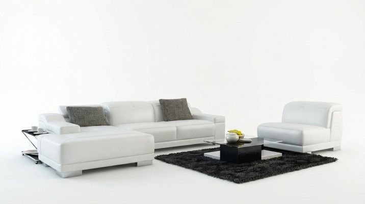 Sofá de cuero Sofá Sofá sofá sofá sofá de la esquina + sillón diseño de juego de muebles + K5002D.