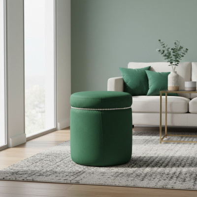 Taburete reposapiés otomano Taburete puff Sala de estar Diseñador Okrugla40