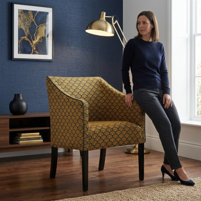 Diseño silla de salón comedor sillón relax tapizado silla de comedor asiento silla sillas