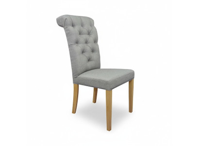 Silla de club de salón Chesterfield Sillón Comedor Respaldo relax Sillas Sillón