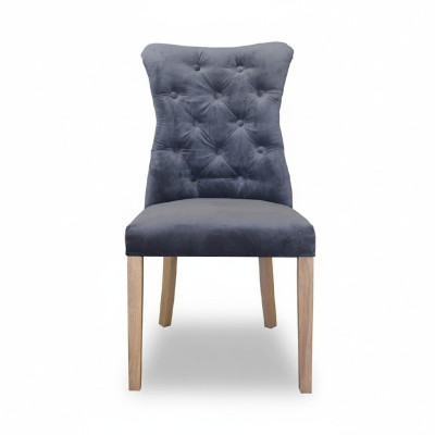 Silla de diseño Chesterfield sillón tapizado sillas comedor nuevas Ashley para hostelería.