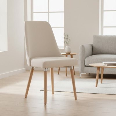 Silla de diseñador de lujo sillón tapizado sillas butaca sala de estar comedor nueva