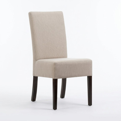 Silla de diseñador, silla de lujo tapizada para sala de estar y comedor.
