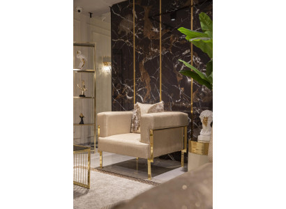 Sessel Modern Couch Sofa Relax Stoff Lounge Textil Sitz Luxus Sitz