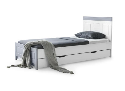 Modernes Einzelbett mit Stauraum Schublade Stilvolles Design für Kinderzimmer