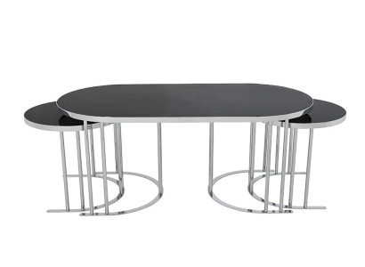 Set 3x Couchtisch Kaffeetisch Beistelltisch Designer Wohnzimmertisch Tische