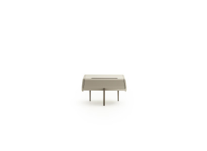 Schlafzimmer Nachttisch Beige Nachtkommode Beistelltisch Moderne Möbel