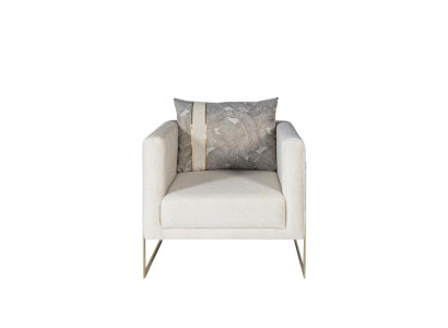 Stilvolle  Sessel Club Lounge Designer Lehn Sessel 1 Sitzer  Polster