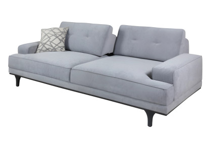 Verstellbarer Rücken Sofa 3 Sitzer Top-Qualität Hochwertig Polster Sofas Textil
