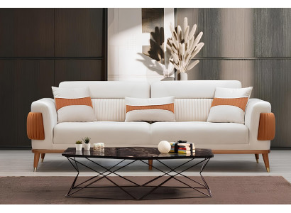 Sofa in stilvollem Design Moderner Minimalismus und Komfort