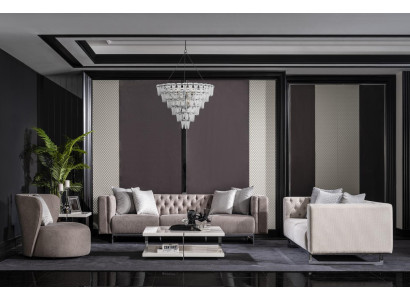 Sofagarnitur 4 3 1 Sitzer Set Design Sofa Polster Couchen Couch Modern