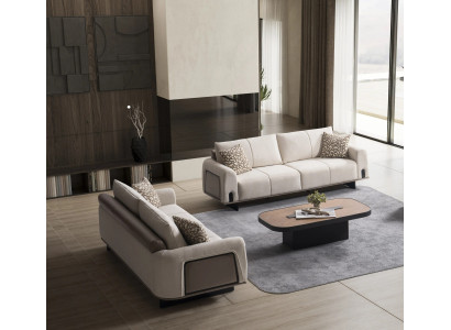 Wohnzimmer Set (Sofagarnitur 3+3) – Ideal für gemütliche Abende.