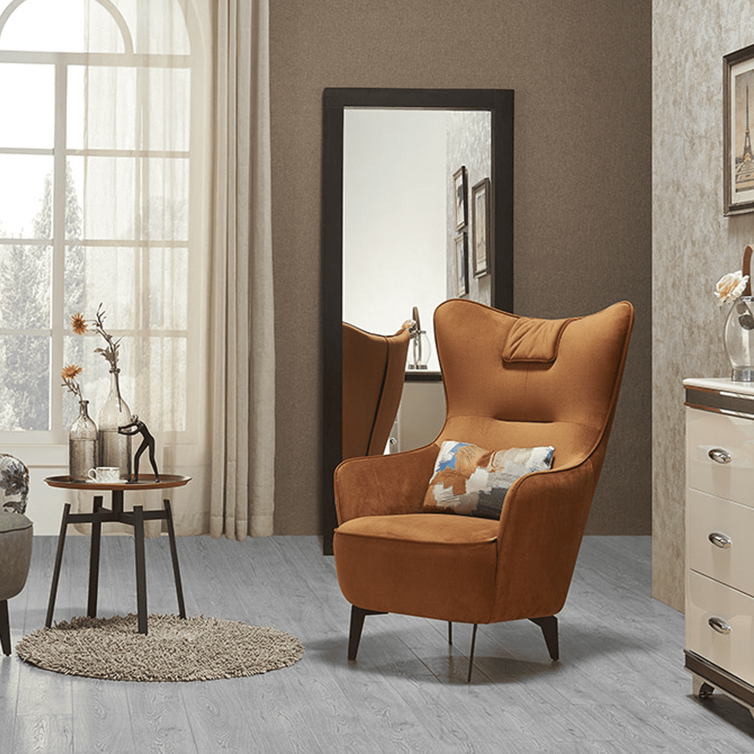 Silla Chesterfield, Silla Tapizada, Cóctel, Relax, Bar, Lounge, Club, Sillón de diseño